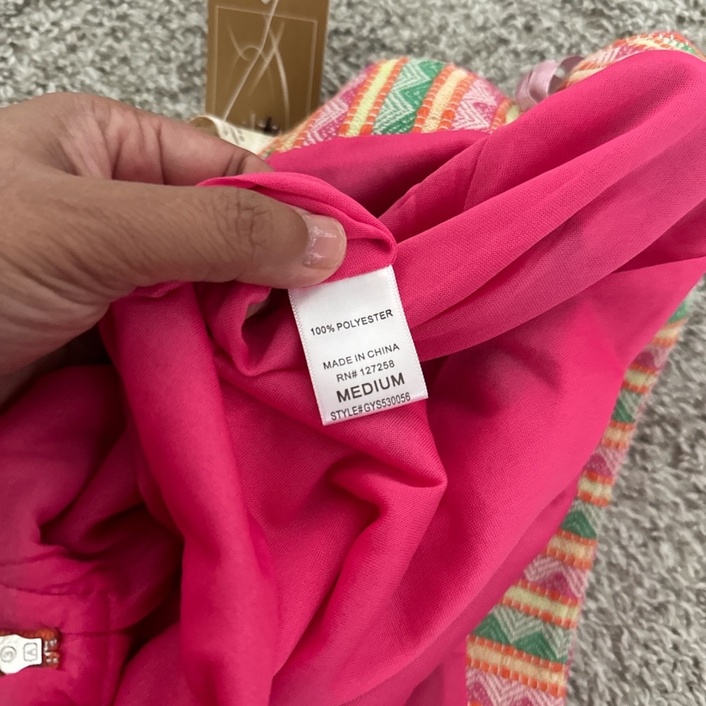 Francesca’s Collection Textured Multi-Color Mini Skirt - Picture 7 of 8